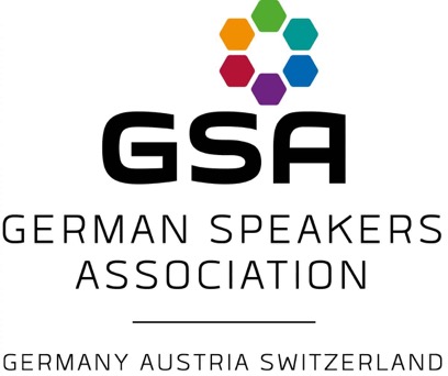 Logo der German Speakers Association